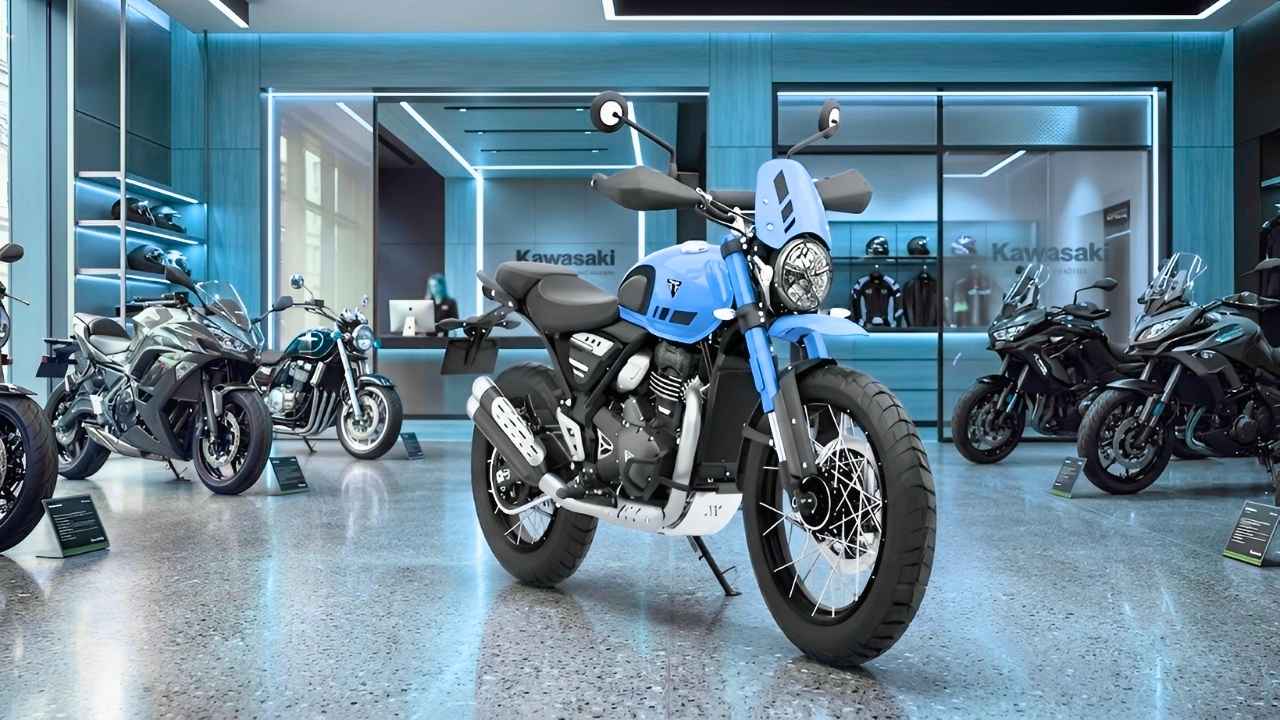 moto retro con tecnología moderna
